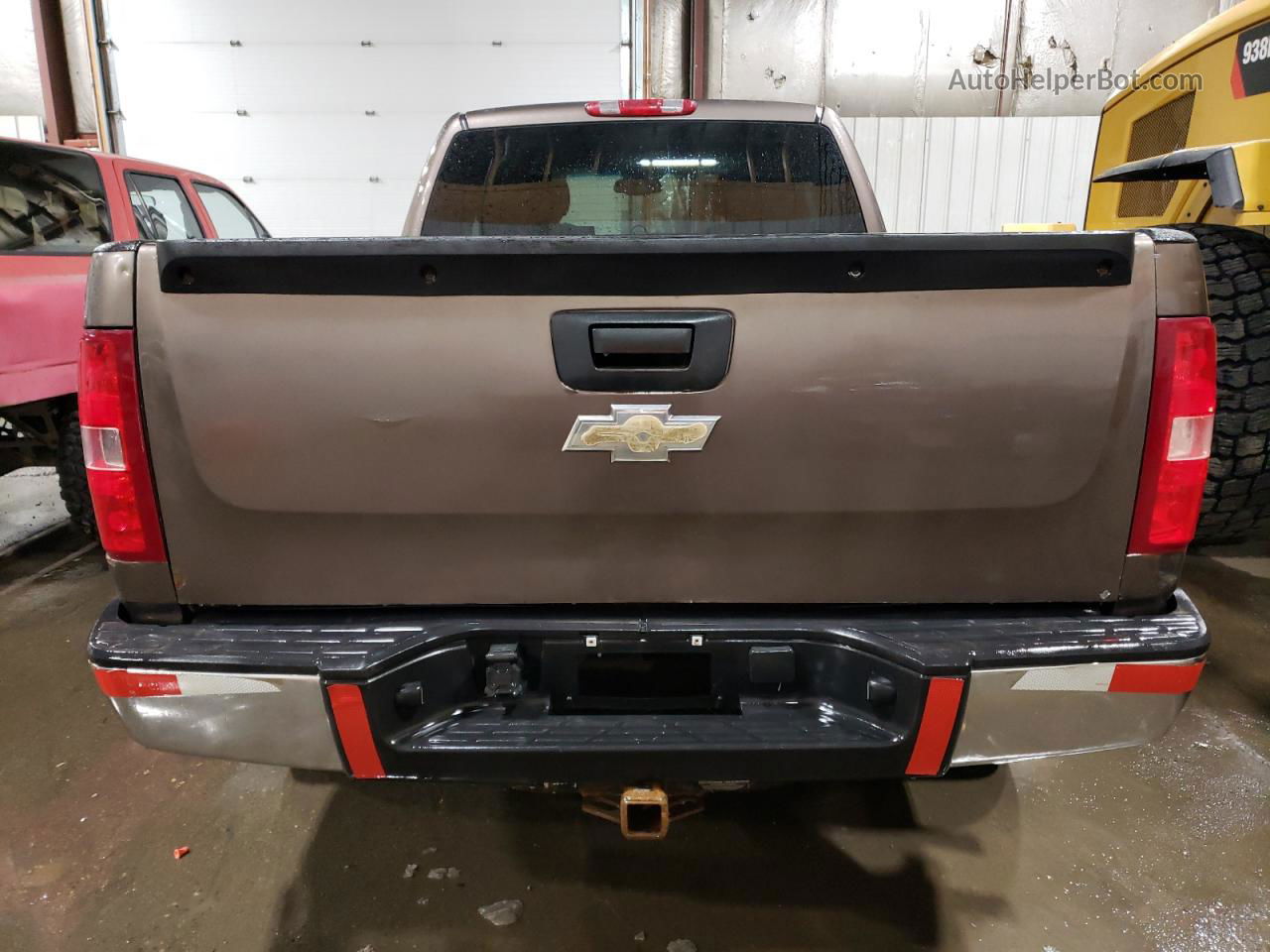 2008 Chevrolet Silverado K1500 Gray vin: 2GCEK19C281253453