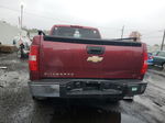 2008 Chevrolet Silverado K1500 Maroon vin: 2GCEK19C281316082