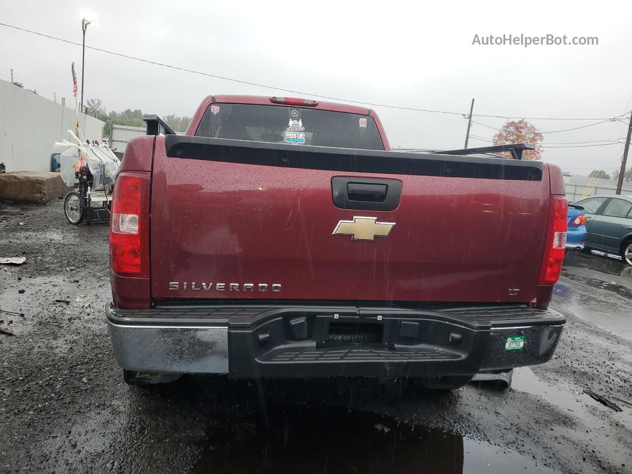 2008 Chevrolet Silverado K1500 Maroon vin: 2GCEK19C281316082