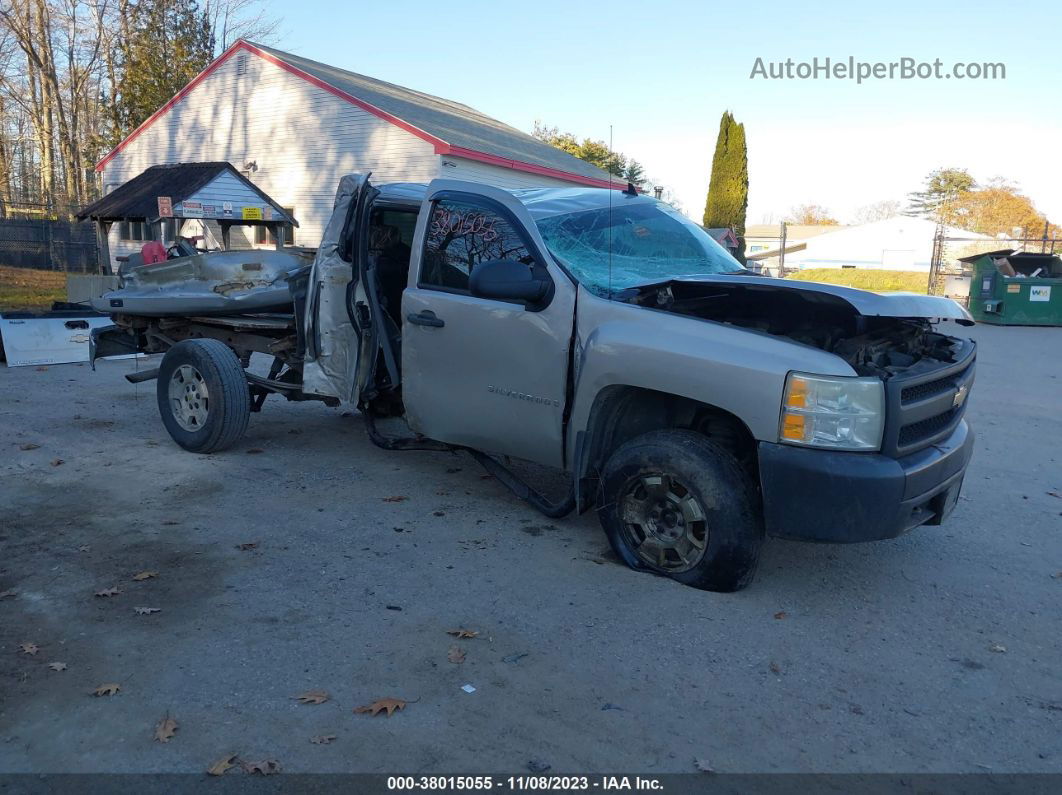 2008 Chevrolet Silverado 1500 Work Truck Серебряный vin: 2GCEK19C481312020