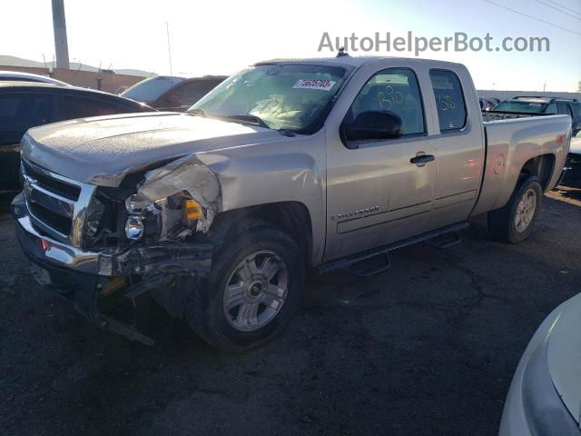 2008 Chevrolet Silverado K1500 Gray vin: 2GCEK19J181267956