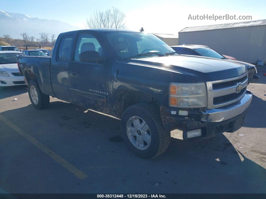 2008 Chevrolet Silverado 1500 Lt1 Black vin: 2GCEK19J181321532