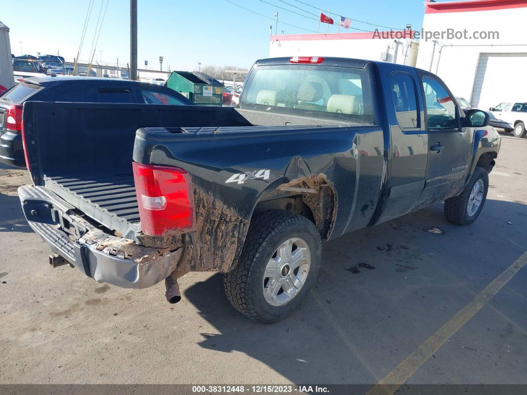 2008 Chevrolet Silverado 1500 Lt1 Black vin: 2GCEK19J181321532