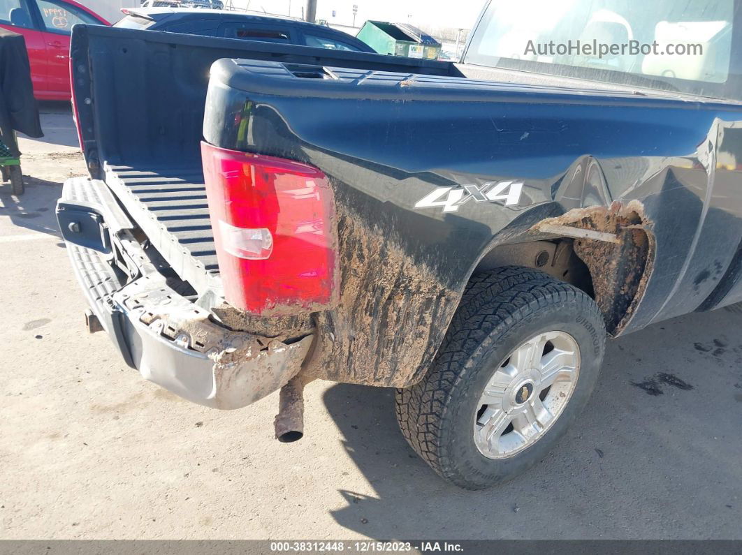 2008 Chevrolet Silverado 1500 Lt1 Black vin: 2GCEK19J181321532