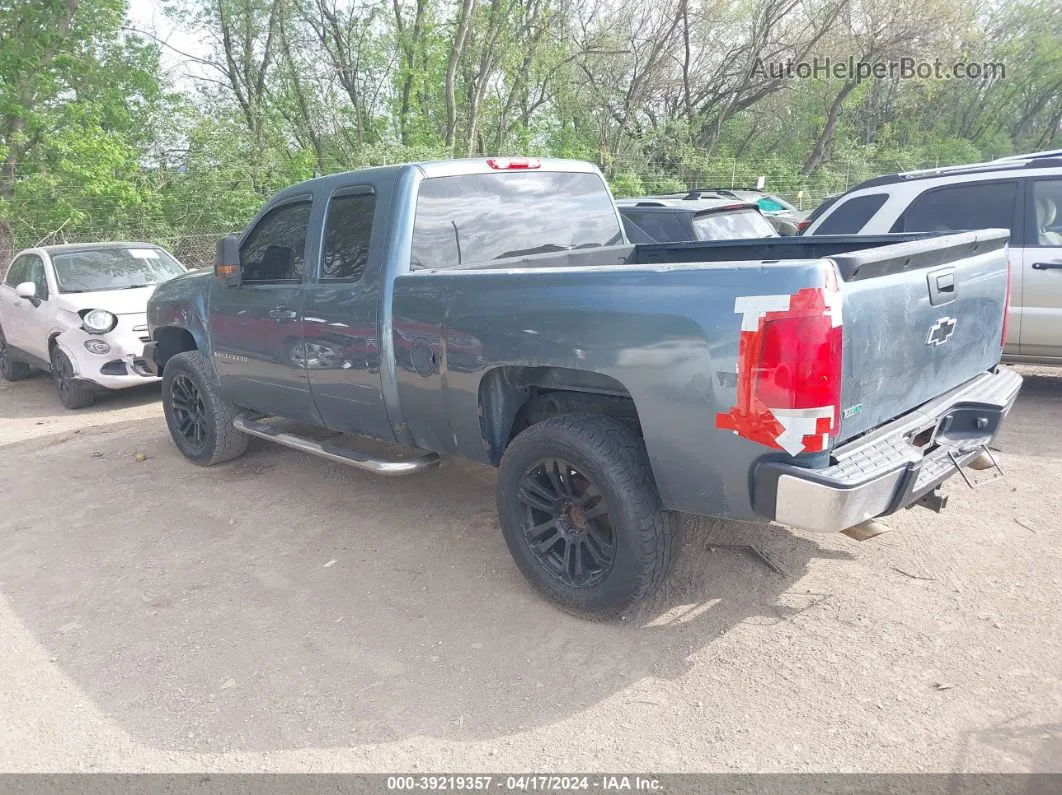 2008 Chevrolet Silverado 1500 Ltz Blue vin: 2GCEK19J281119301