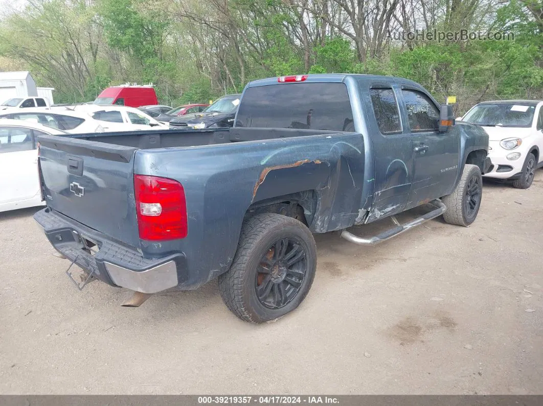 2008 Chevrolet Silverado 1500 Ltz Blue vin: 2GCEK19J281119301