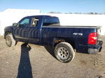 2008 Chevrolet Silverado K1500 Blue vin: 2GCEK19J281290338