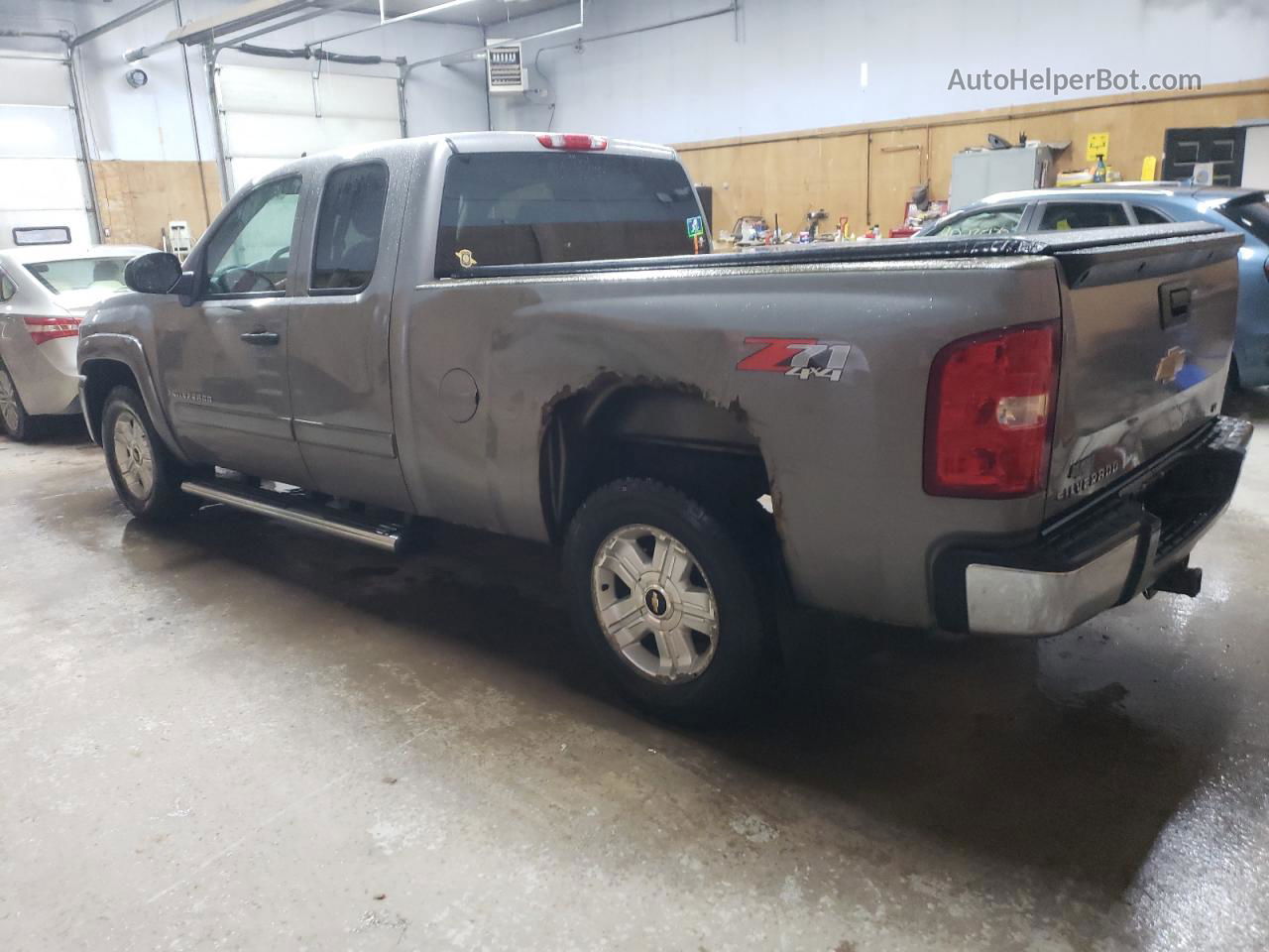 2008 Chevrolet Silverado K1500 Gray vin: 2GCEK19J381203157