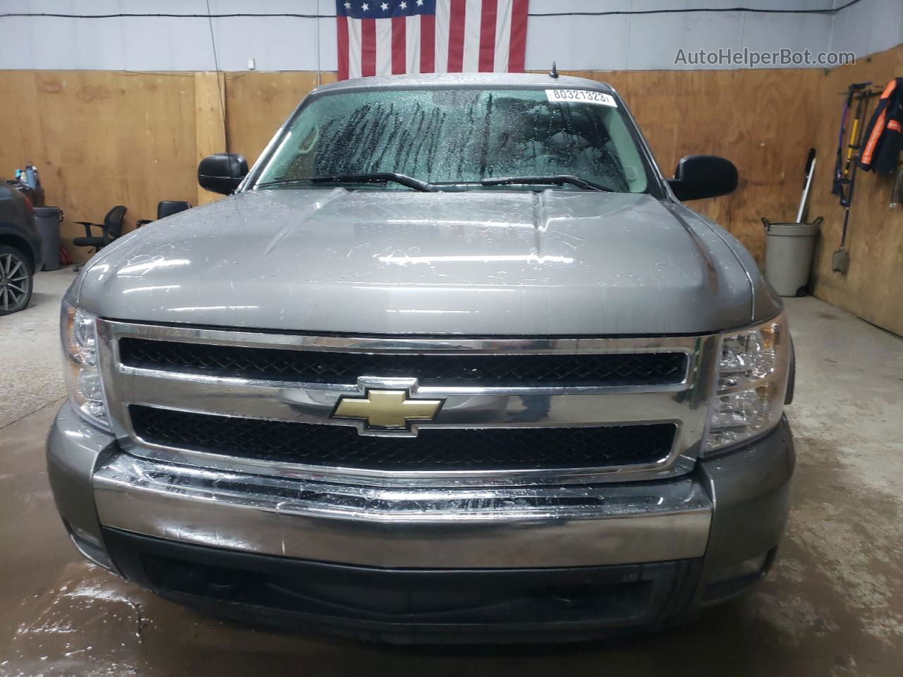 2008 Chevrolet Silverado K1500 Gray vin: 2GCEK19J381203157