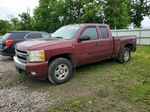 2008 Chevrolet Silverado K1500 Maroon vin: 2GCEK19J581125903