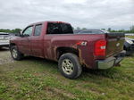 2008 Chevrolet Silverado K1500 Maroon vin: 2GCEK19J581125903