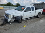 2008 Chevrolet Silverado K1500 White vin: 2GCEK19J781108391