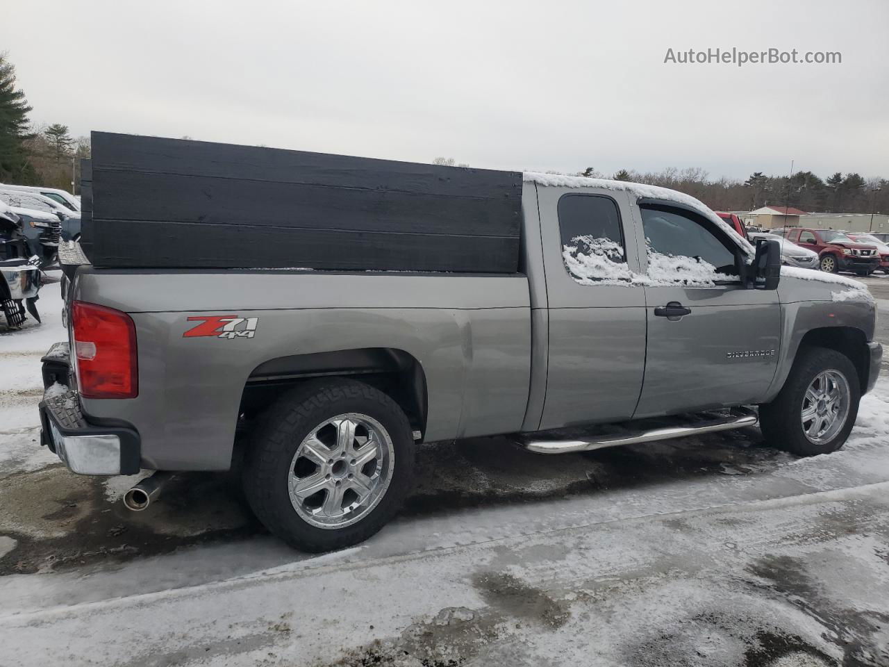 2008 Chevrolet Silverado K1500 Gray vin: 2GCEK19J781159146