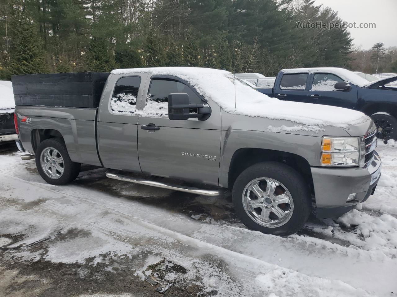 2008 Chevrolet Silverado K1500 Gray vin: 2GCEK19J781159146