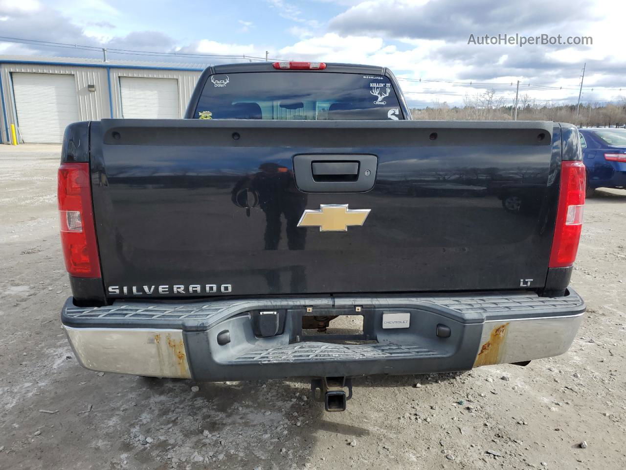 2008 Chevrolet Silverado K1500 Black vin: 2GCEK19J781239062