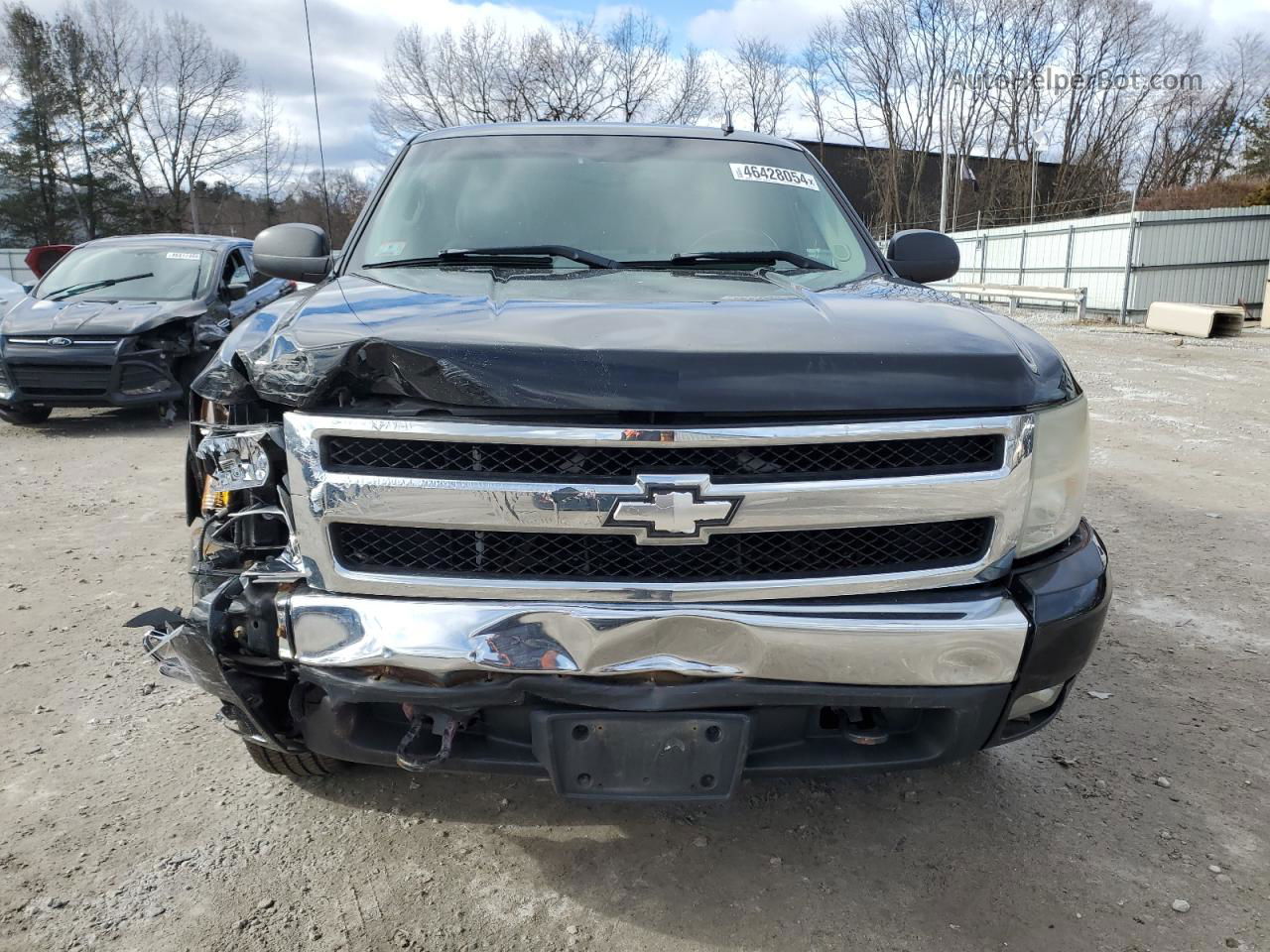 2008 Chevrolet Silverado K1500 Black vin: 2GCEK19J781239062