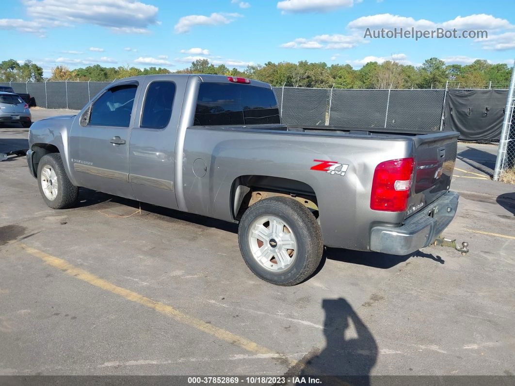 2008 Chevrolet Silverado 1500 Lt W/1lt Gray vin: 2GCEK19J781298046