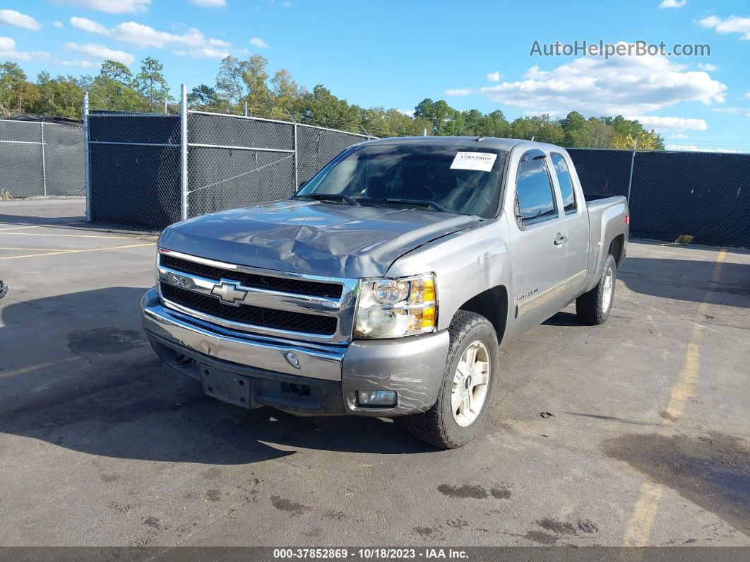 2008 Chevrolet Silverado 1500 Lt W/1lt Gray vin: 2GCEK19J781298046