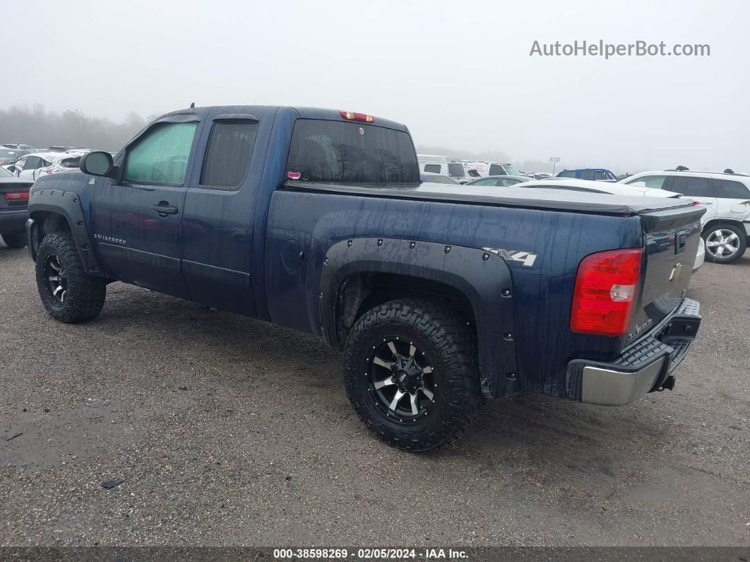 2008 Chevrolet Silverado 1500 Lt1 Blue vin: 2GCEK19J881206183