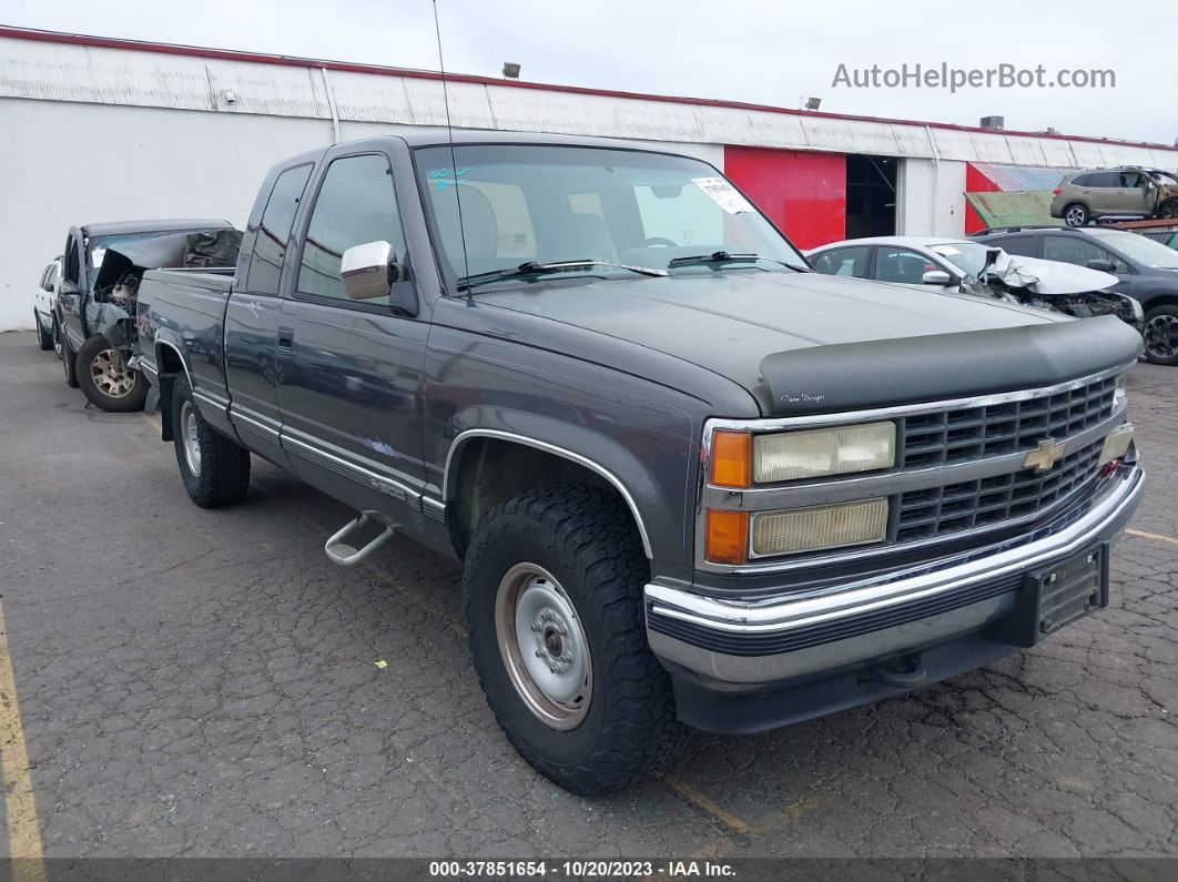 1993 Chevrolet Gmt-400 K1500 Gray vin: 2GCEK19K2P1175861