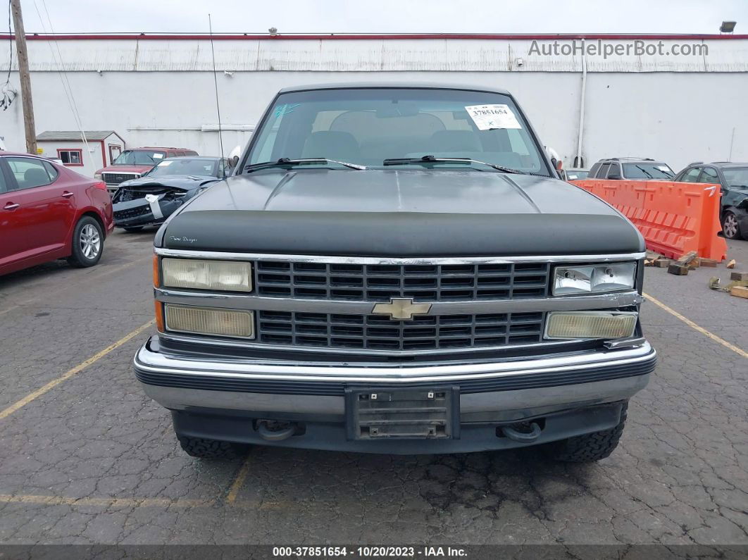 1993 Chevrolet Gmt-400 K1500 Gray vin: 2GCEK19K2P1175861