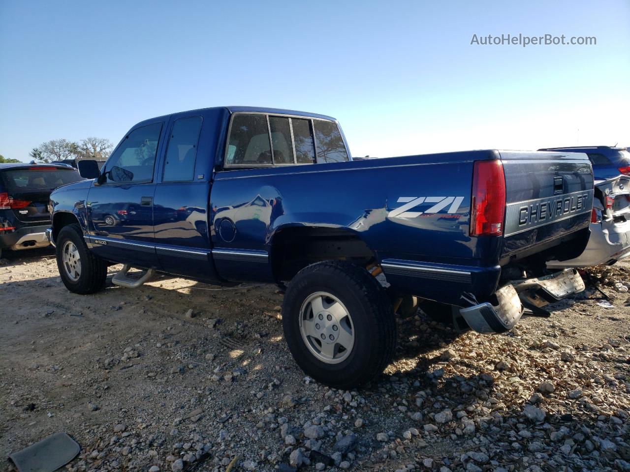 1993 Chevrolet Gmt-400 K1500 Blue vin: 2GCEK19K3P1170619