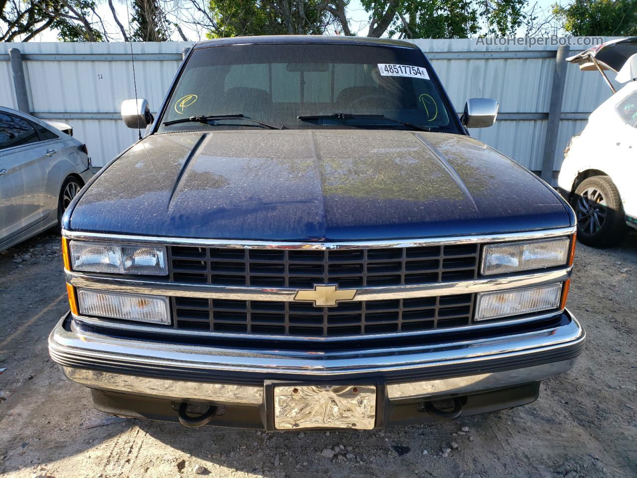 1993 Chevrolet Gmt-400 K1500 Blue vin: 2GCEK19K3P1170619