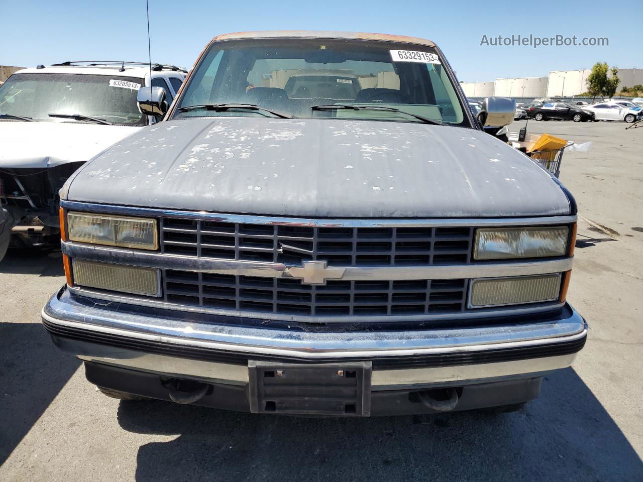 1993 Chevrolet Gmt-400 K1500 Blue vin: 2GCEK19K4P1126175