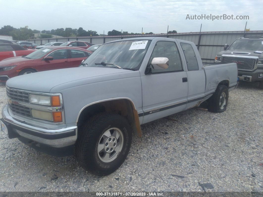 1993 Chevrolet Gmt-400 K1500 Blue vin: 2GCEK19K9P1201372