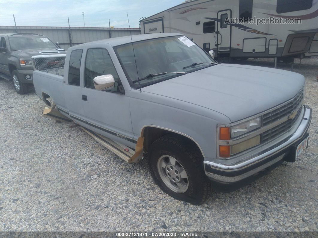 1993 Chevrolet Gmt-400 K1500 Blue vin: 2GCEK19K9P1201372