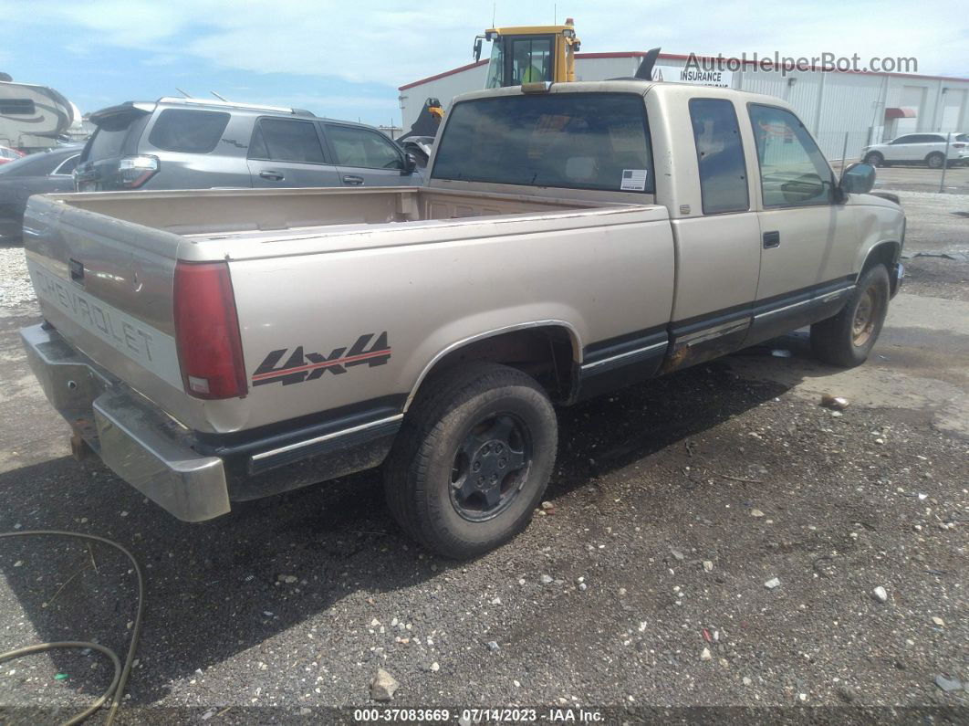 1993 Chevrolet Gmt-400 K1500 Beige vin: 2GCEK19K9P1251835