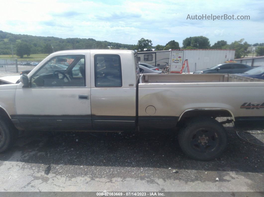 1993 Chevrolet Gmt-400 K1500 Beige vin: 2GCEK19K9P1251835