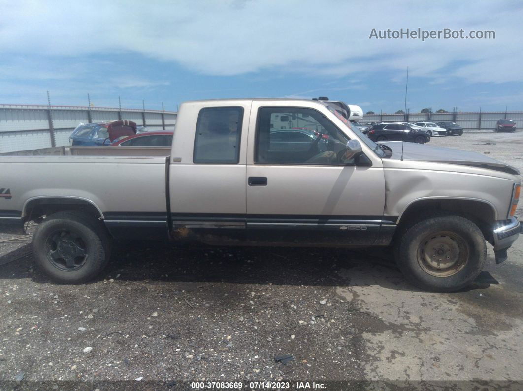 1993 Chevrolet Gmt-400 K1500 Beige vin: 2GCEK19K9P1251835