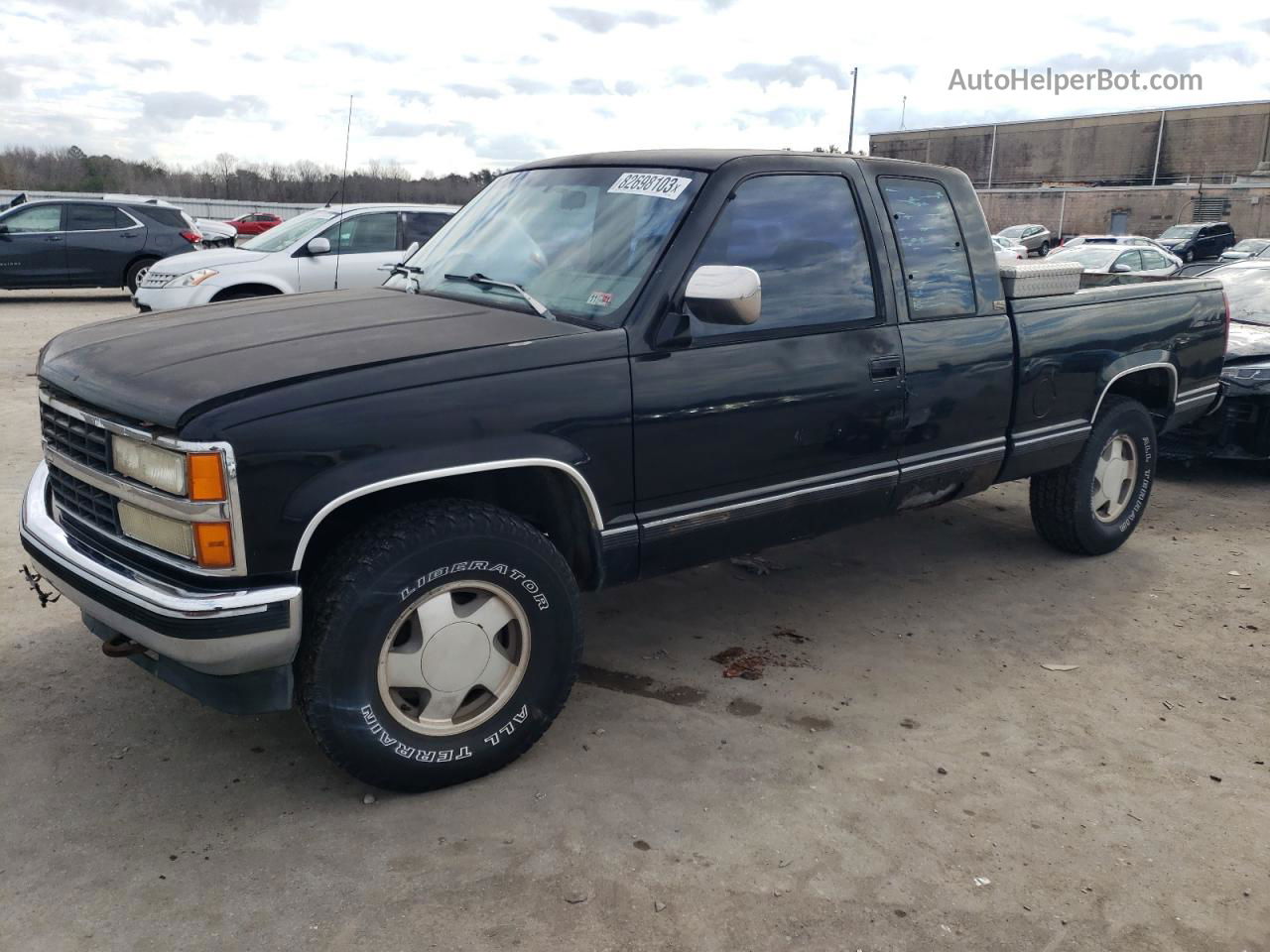 1993 Chevrolet Gmt-400 K1500 Черный vin: 2GCEK19KXP1146138