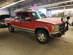 1993 Chevrolet Gmt-400 K1500 Red vin: 2GCEK19KXP1227320