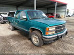 1993 Chevrolet Gmt-400 K1500 Зеленый vin: 2GCEK19KXP1254565