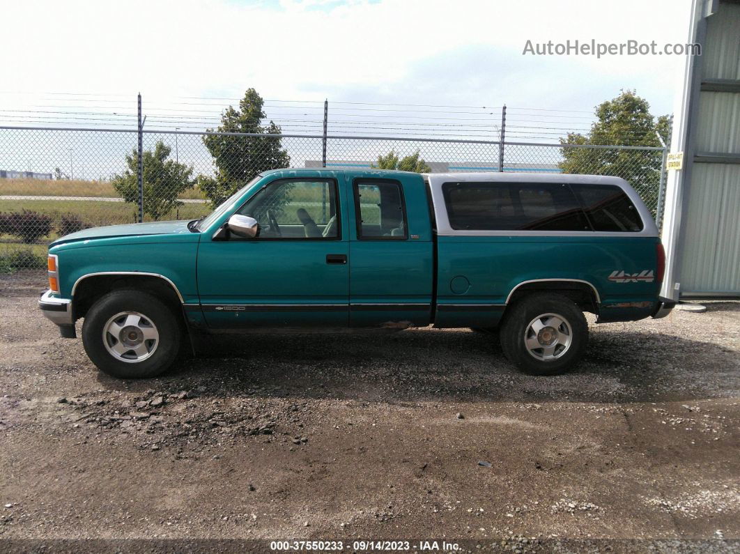 1993 Chevrolet Gmt-400 K1500 Green vin: 2GCEK19KXP1254565