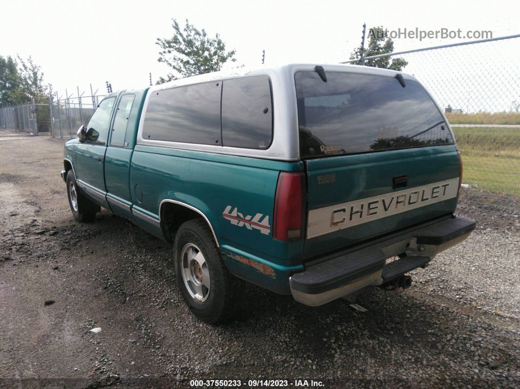 1993 Chevrolet Gmt-400 K1500 Green vin: 2GCEK19KXP1254565