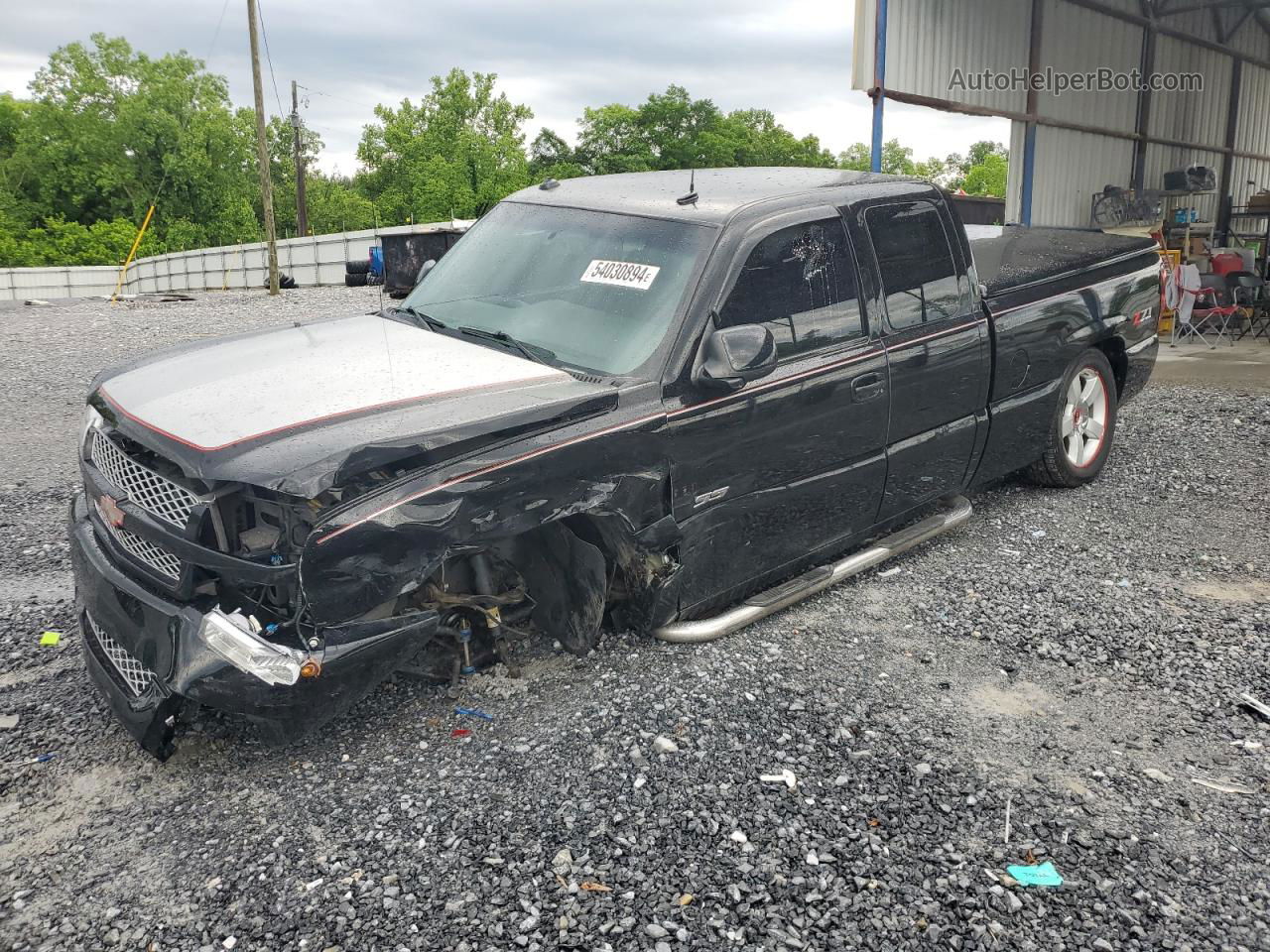 2003 Chevrolet Silverado K1500 Black vin: 2GCEK19N031329620