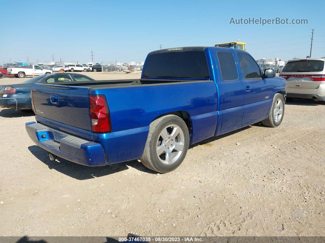 2003 Chevrolet Silverado Ss   Blue vin: 2GCEK19N131365445