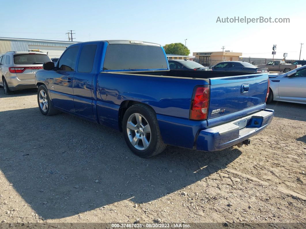 2003 Chevrolet Silverado Ss   Blue vin: 2GCEK19N131365445