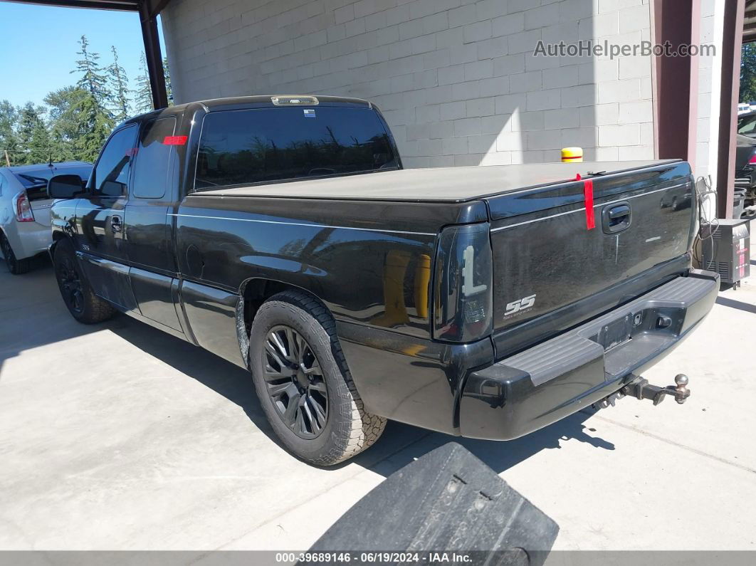 2003 Chevrolet Silverado 1500 Ss Black vin: 2GCEK19N331320880