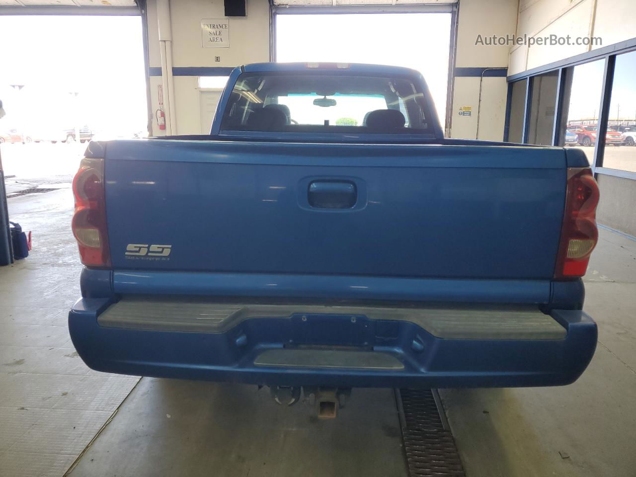 2003 Chevrolet Silverado K1500 Blue vin: 2GCEK19N431375855