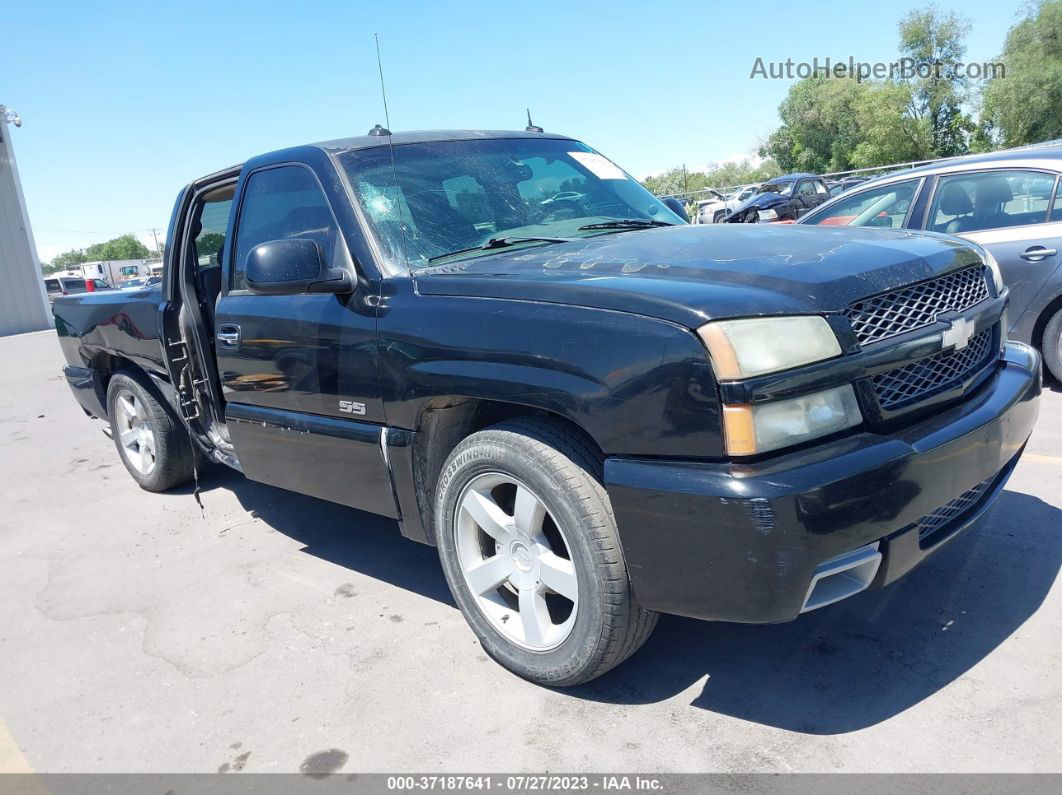 2003 Chevrolet Silverado Ss   Black vin: 2GCEK19N731369760