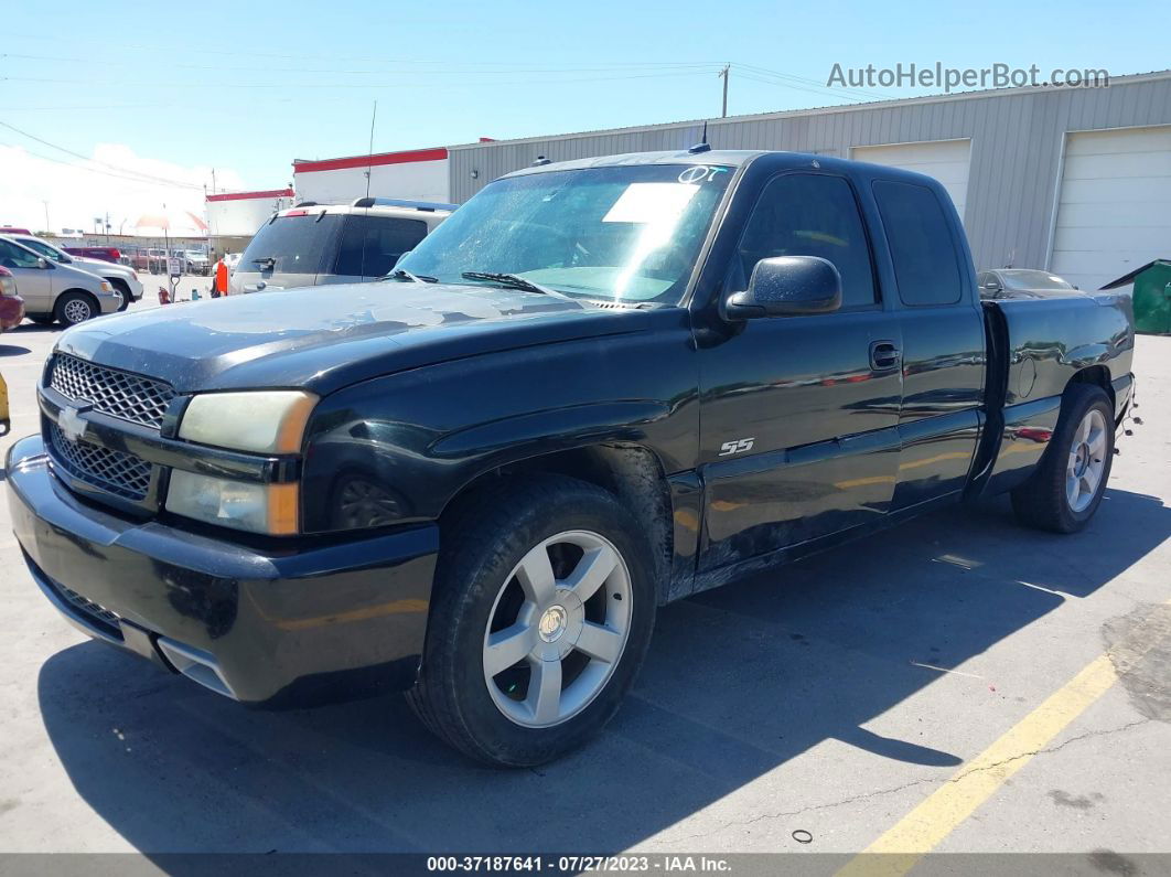 2003 Chevrolet Silverado Ss   Black vin: 2GCEK19N731369760