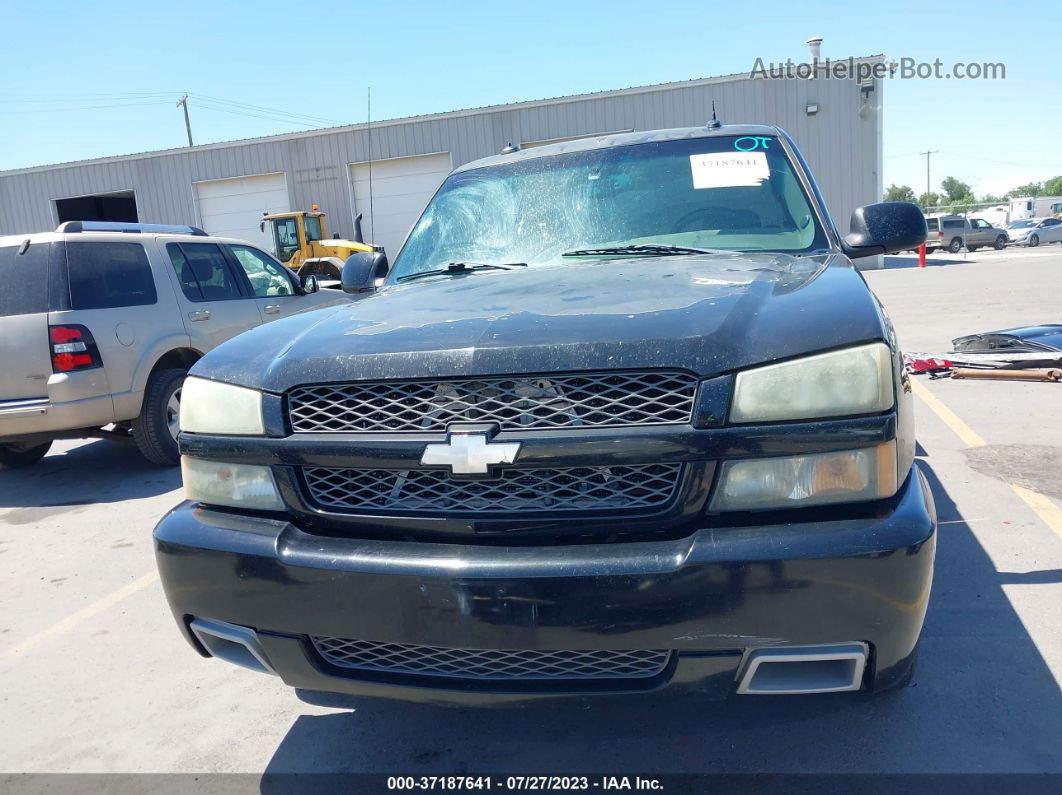 2003 Chevrolet Silverado Ss   Black vin: 2GCEK19N731369760