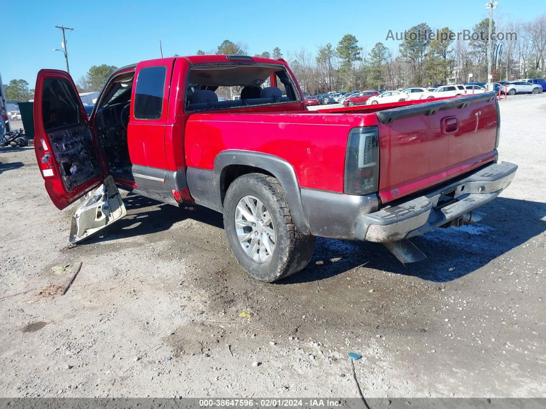 2003 Chevrolet Silverado 1500 Ls Red vin: 2GCEK19T031102460