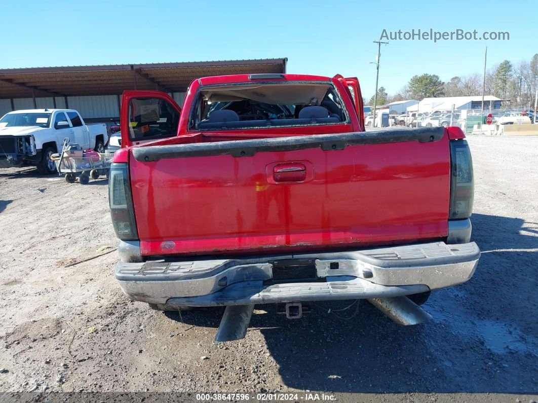 2003 Chevrolet Silverado 1500 Ls Красный vin: 2GCEK19T031102460