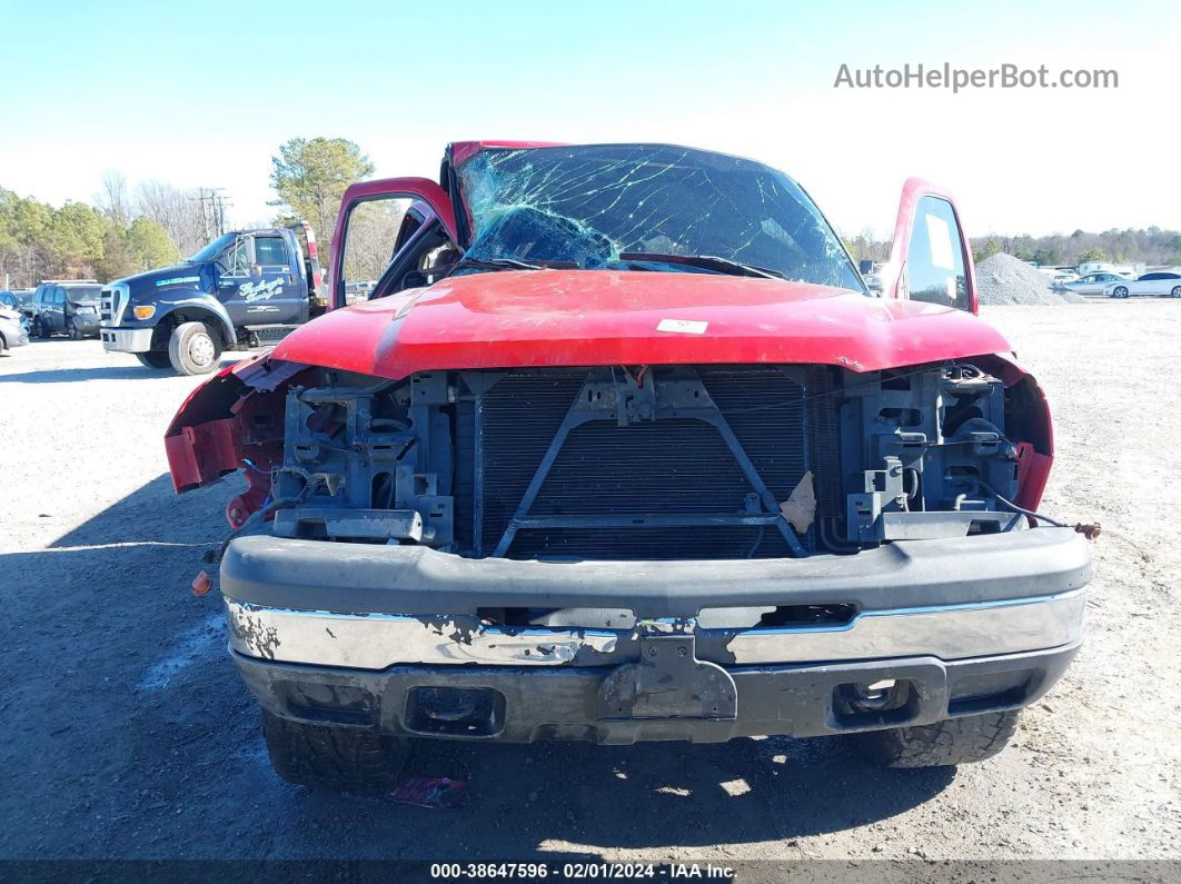 2003 Chevrolet Silverado 1500 Ls Red vin: 2GCEK19T031102460