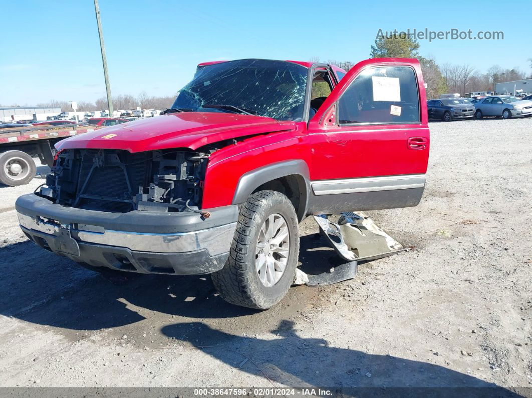 2003 Chevrolet Silverado 1500 Ls Red vin: 2GCEK19T031102460